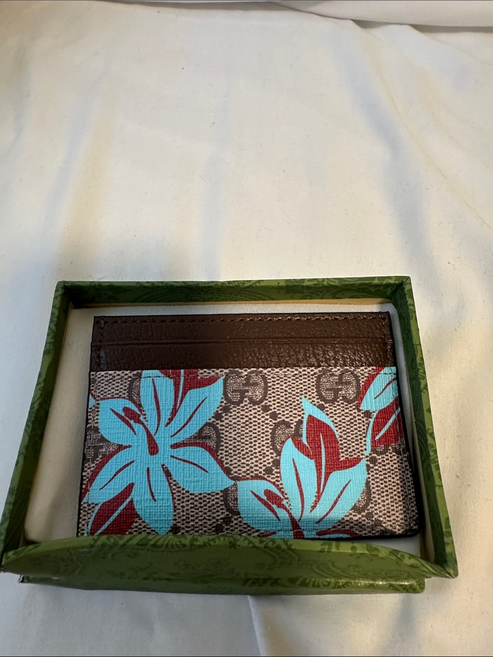 Floral Monogram Card holder